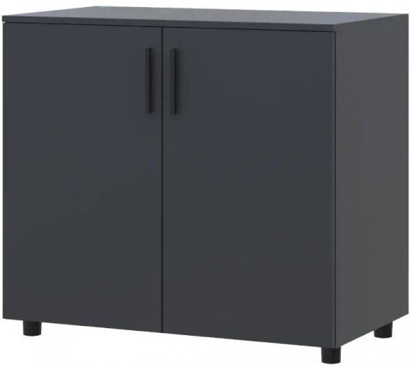 Комод Doros Торн Антрацит 2 ДСП 90х51.6х80 (DRS-012086)