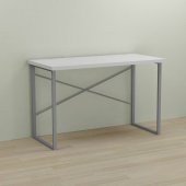 Письмовий стіл Ferrum-decor Дейв 76x100x70 сірий ДСП Біле 32мм (FRD-102393)