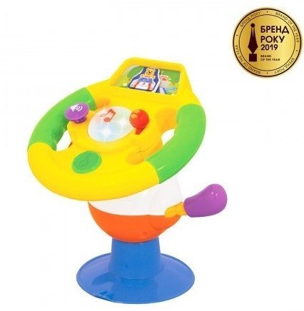 Іграшка на присосці Розумне кермо (українська) 058305 Іграшка на присосці Розумне кермо (українська) 058305