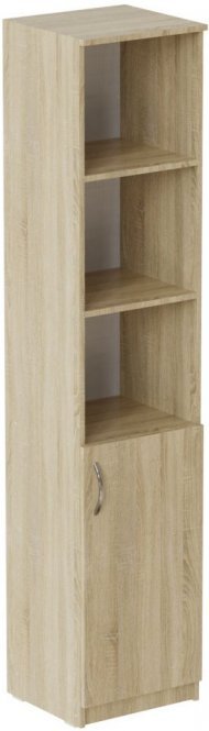 Пенал Анжело Ferrum-decor на 4 полиці з 1 дверима 1900x400x380 ДСП Дуб Сонома 16 мм (FRD-104914) Пенал Анжело Ferrum-decor на 4 полиці з 1 дверима 1900x400x380 ДСП Дуб Сонома 16 мм (FRD-104914)