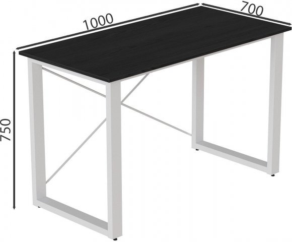 Письмовий стіл Ferrum-decor Драйв 750x1000x700 Білий метал ДСП Сосна Кембра 16 мм (FRD-103166) Письмовий стіл Ferrum-decor Драйв 750x1000x700 Білий метал ДСП Сосна Кембра 16 мм (FRD-103166)