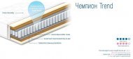 Матрац пружинний Чемпіон Trend 95х195х21 см Матрац пружинний Чемпіон Trend 95х195х21 см