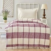 Плед вафельний Carmen murdum фіолетовий 180х220 см євро svt-2000022297998