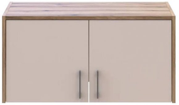 Антресоль Doros Ронді Дуб Артизан/Кашемір 2 ДСП 82х52х41 DRS-011603 (80737813) Антресоль Doros Ронді Дуб Артизан/Кашемір 2 ДСП 82х52х41 DRS-011603 (80737813)