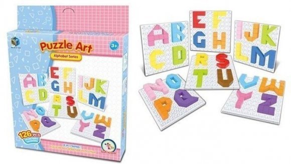 Пазл Puzzle Art Alphabet series 126 ел. 5990-3Ut