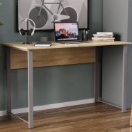 Письмовий стіл Ferrum-decor Курт 75x140x60 сірий ДСП Дуб Сонома 16мм (FRD-101848) Письмовий стіл Ferrum-decor Курт 75x140x60 сірий ДСП Дуб Сонома 16мм (FRD-101848)