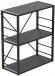 Етажерка 3/60 Ferrum-decor Серії Конект 73x60x28 чорний ДСП Сосна Кембра 16мм (FRD-104259)