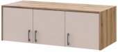 Антресоль Doros Ронді Дуб Артизан/Кашемір 3 ДСП 121х52х41 DRS-011602 (80737823) Антресоль Doros Ронді Дуб Артизан/Кашемір 3 ДСП 121х52х41 DRS-011602 (80737823)