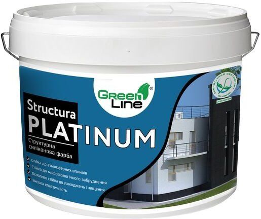 Структурна силіконова фарба Structura Platinum