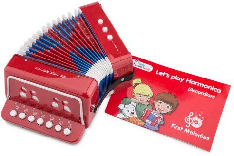 Дитячий іграшковий Акордеон червоний