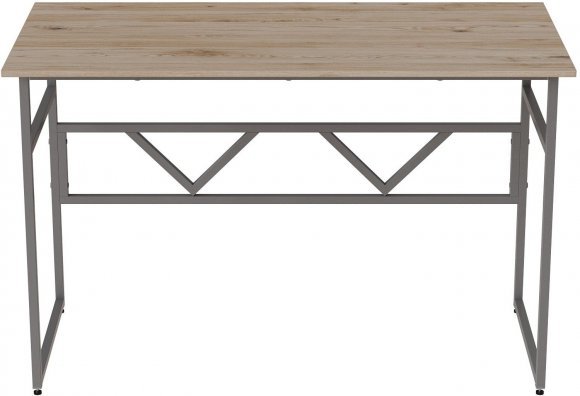 Комп'ютерний стіл Ferrum-decor Раян 75x100x60 сірий ДСП Дуб Сан-Марино 32мм (FRD-101599)