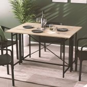 Стіл-книжка трансформер Оріон 3 Ferrum-decor 750x1150x880 Чорний метал ДСП Дуб Сонома 16 мм (FRD-105084) Стіл-книжка трансформер Оріон 3 Ferrum-decor 750x1150x880 Чорний метал ДСП Дуб Сонома 16 мм (FRD-105084)