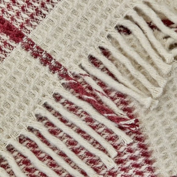 Плед вафельний Carmen bordo бордовий 180х220 см євро svt-2000022298018 Плед вафельний Carmen bordo бордовий 180х220 см євро svt-2000022298018