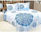 Постільна білизна Saten Digital Tile євро 200х220 см