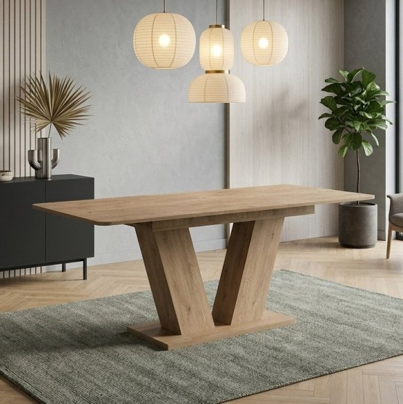 Стіл розсувний Неман ДЕН Дуб кремона торро (NEM-121060) Стіл розсувний Неман ДЕН Дуб кремона торро (NEM-121060)