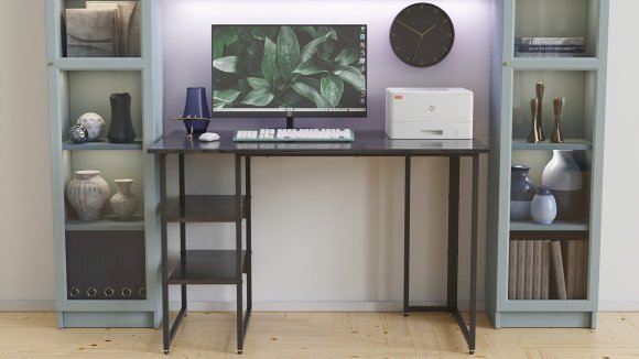 Комп'ютерний стіл Ferrum-decor Гаррі 75x120x70 сірий ДСП Сосна Кембра 16мм (FRD-101475)