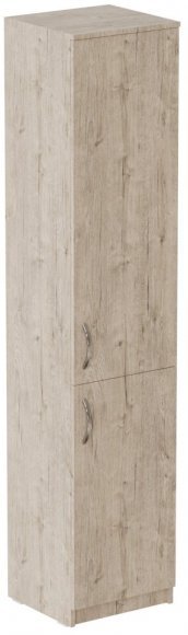 Пенал Анжело Ferrum-decor на 5 полиць із 2 дверима 1900x400x380 ДСП Дуб Сан-Марино 16 мм (FRD-104918) Пенал Анжело Ferrum-decor на 5 полиць із 2 дверима 1900x400x380 ДСП Дуб Сан-Марино 16 мм (FRD-104918)