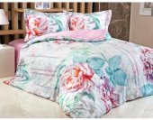 Постільна білизна Saten Digital Scarlett євро 200х220 см