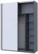 Шафа-купе Doros G-Caiser Графіт/Білий 2 ДСП / 3 частини 180х60х240 DRS-011729 (44900262) Шафа-купе Doros G-Caiser Графіт/Білий 2 ДСП / 3 частини 180х60х240 DRS-011729 (44900262)