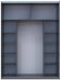 Шафа-купе Doros G-Caiser Графіт/Білий 2 ДСП / 3 частини 180х60х240 DRS-011729 (44900262) Шафа-купе Doros G-Caiser Графіт/Білий 2 ДСП / 3 частини 180х60х240 DRS-011729 (44900262)
