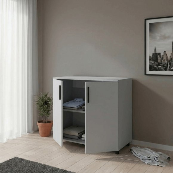 Комод Doros Торн Сірий 2 ДСП 90х51.6х80 (DRS-012090)