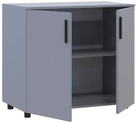 Комод Doros Торн Сірий 2 ДСП 90х51.6х80 (DRS-012090)