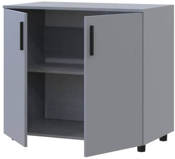 Комод Doros Торн Сірий 2 ДСП 90х51.6х80 (DRS-012090)