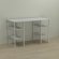 Письмовий стіл Ferrum-decor Карен 75x120x60 білий ДСП Біле 16мм (FRD-102256)