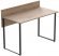 Комп'ютерний стіл Ferrum-decor Скай 76x120x60 чорний ДСП Дуб Сан-Марино 32мм (FRD-103629)