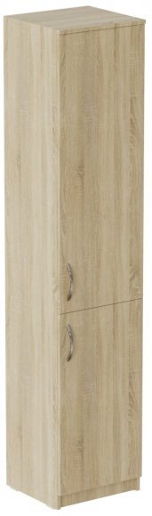 Пенал Анжело Ferrum-decor на 5 полиць із 2 дверима 1900x400x380 ДСП Дуб Сонома 16 мм (FRD-104920) Пенал Анжело Ferrum-decor на 5 полиць із 2 дверима 1900x400x380 ДСП Дуб Сонома 16 мм (FRD-104920)