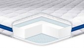 Матрац топер Super Strong трикотаж 115х180х6 см Матрац топер Super Strong трикотаж 115х180х6 см