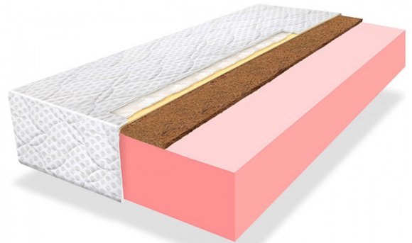 Матрас безпружинний Coconut 80х200х18 см