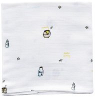 Пелюшка муслинова-плед 100x100 см Honey lullalove-0058