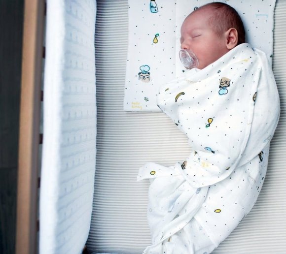 Пелюшка муслинова-плед 100x100 см Honey lullalove-0058