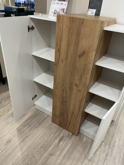 Комод Perfect Home 3Д / 3D 3-дверний 3D/110 Білий/дуб крафт золотий (PFH-091042) Комод Perfect Home 3Д / 3D 3-дверний 3D/110 Білий/дуб крафт золотий (PFH-091042)
