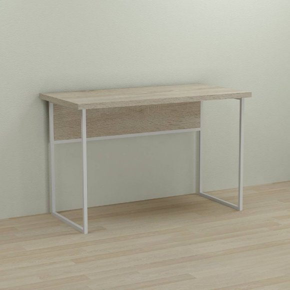 Письмовий стіл Ferrum-decor Коді 76x120x70 білий ДСП Дуб Сонома 32мм (FRD-101227)