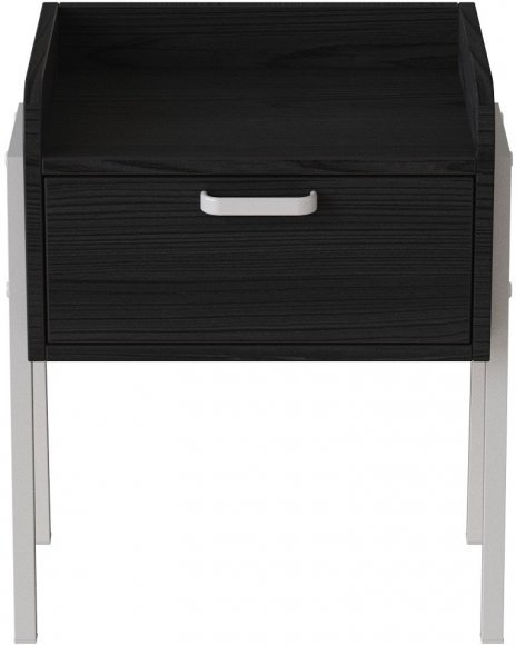 Тумба модульна Ferrum-decor Бетті 540x450x320 метал Білий ДСП Сосна Кембра 16 мм (FRD-102992)