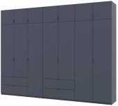 Шафа для одягу Doros Лукас Графіт 3+4 ДСП 315х50х240 DRS-011699 (42005137)