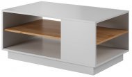 Стіл журнальний Perfect Home 3Д / 3D 100 Білий/дуб крафт золотий (PFH-091043)