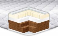 Матрац дитячий Kiddy Mega Latex-Cocos 60х120х11 см Матрац дитячий Kiddy Mega Latex-Cocos 60х120х11 см