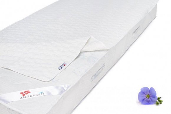 Наматрацник льняний з бджолиними фітонцидами Flax 70х160 см Наматрацник льняний з бджолиними фітонцидами Flax 70х160 см