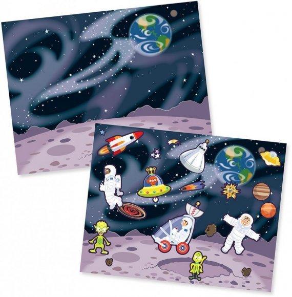 Набор многоразовых наклеек Приключения Melissa & Doug MD9115 Набор многоразовых наклеек Приключения Melissa & Doug MD9115