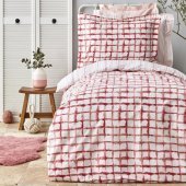 Постільна білизна Malavi somon лососевий ранфорс підліткова svt-2000022291361