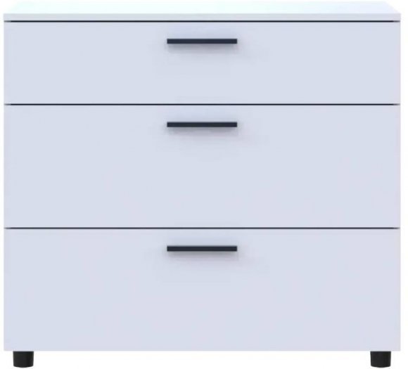 Комод Doros Торн Білий 3Ш 90х51.6х80 (DRS-012093) Комод Doros Торн Білий 3Ш 90х51.6х80 (DRS-012093)