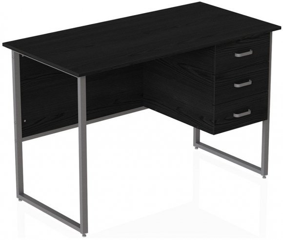 Комп'ютерний стіл Ferrum-decor Гаррі 75x120x70 сірий ДСП Сосна Кембра 32мм (FRD-101480)