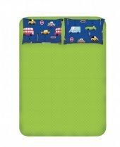 Простирадло з наволочками Enlora Home Paula mavi синій 240х260 евро svt-2000022240819 Простирадло з наволочками Enlora Home Paula mavi синій 240х260 евро svt-2000022240819