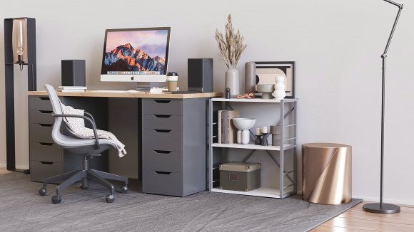 Етажерка 3/60 Ferrum-decor Серії Конект 75x60x28 сірий ДСП Біле 16мм (FRD-104266) Етажерка 3/60 Ferrum-decor Серії Конект 75x60x28 сірий ДСП Біле 16мм (FRD-104266)