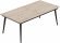 Стіл трансформер журнальний Dandi Small Ferrum-decor 45x120 160)x70 Чорний метал ДСП Дуб Сан-Марино 16 мм (FRD-106798) Стіл трансформер журнальний Dandi Small Ferrum-decor 45x120 160)x70 Чорний метал ДСП Дуб Сан-Марино 16 мм (FRD-106798)