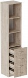 Пенал Анжело Ferrum-decor на 3 полиці з 4 шухлядами 1900x400x380 ДСП Дуб Сан-Марино 16 мм (FRD-104924) Пенал Анжело Ferrum-decor на 3 полиці з 4 шухлядами 1900x400x380 ДСП Дуб Сан-Марино 16 мм (FRD-104924)