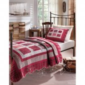 Покривало з наволочкою Cheery Patchwork 180х260 см